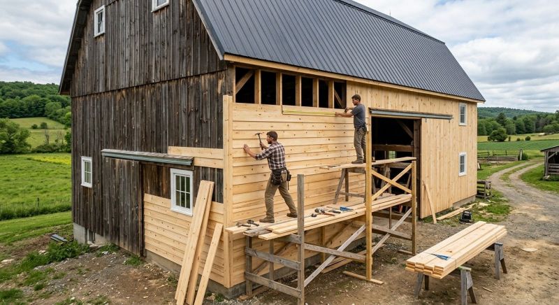 Barn Siding Installation in Joelton, TN