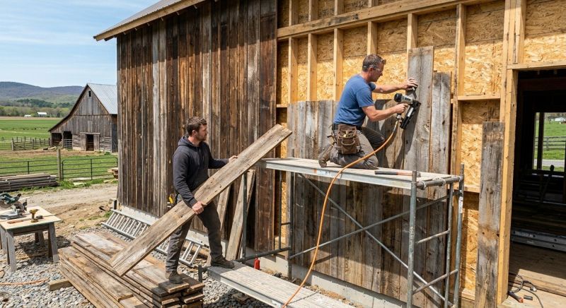 Barn Siding Installation in Robertson County, TN
