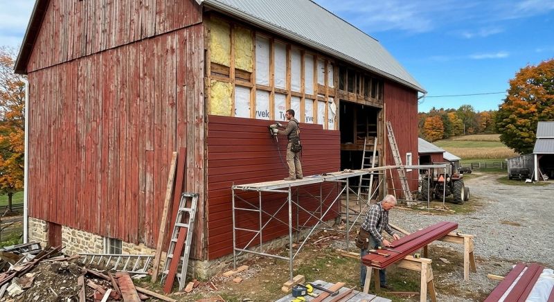 Barn Siding Replacement in Dickson County, TN