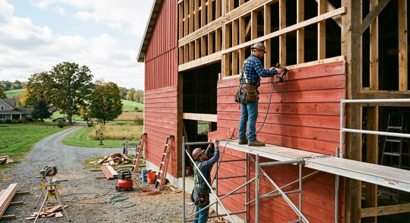 Barn Siding Replacement in Dickson, TN