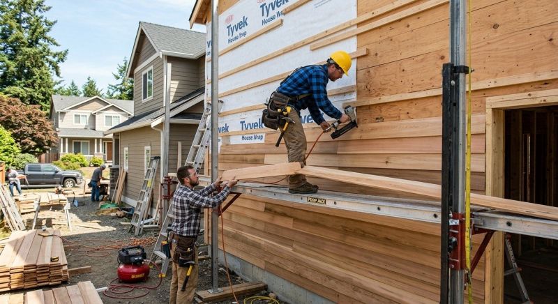 Batten Siding Installation in Fairview, TN