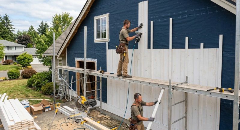 Batten Siding Installation in Nashville, TN