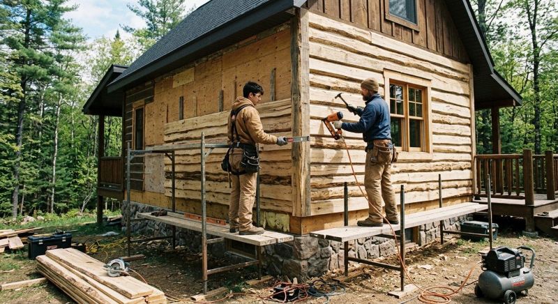Cabin Siding Installation in Ashland City, TN