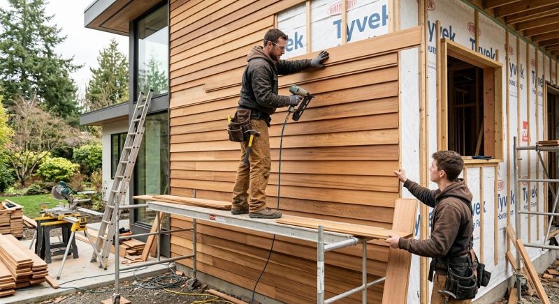 Cedar Cladding Installation in Ashland City, TN