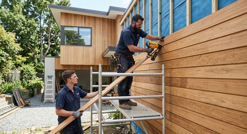 Cedar Cladding Installation in Ashland City, TN