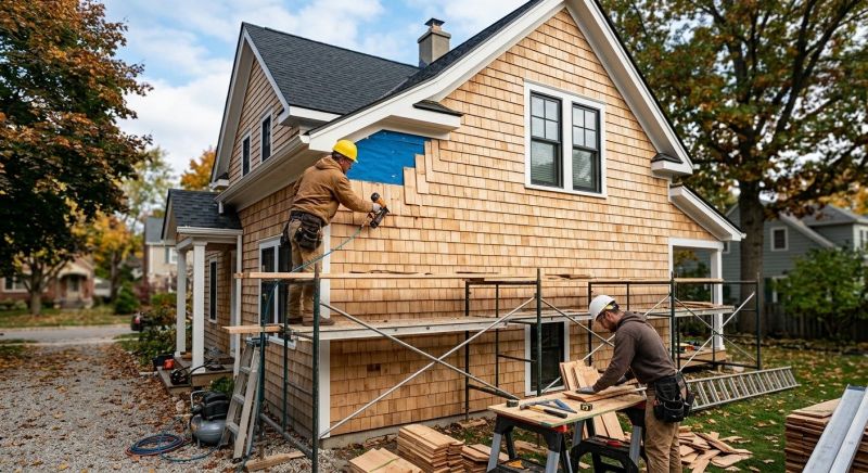 Cedar Siding Installation in Ashland City, TN