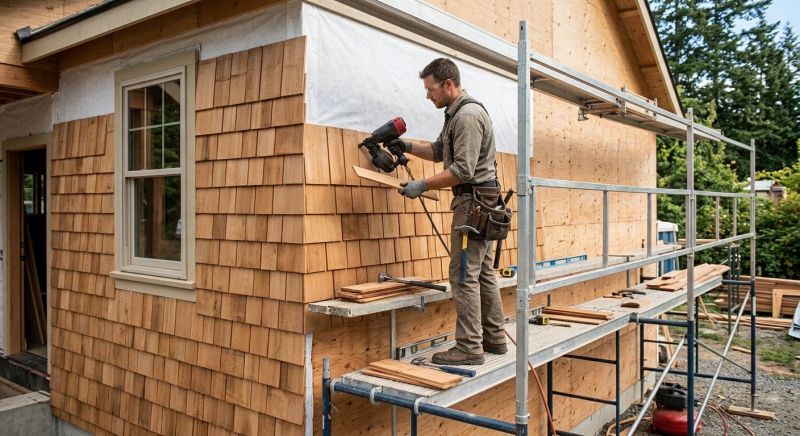 Cedar Siding Installation in Old Hickory, TN