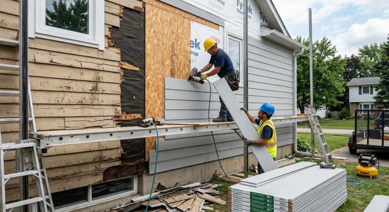 Cement Board Replacement in Ashland City, TN