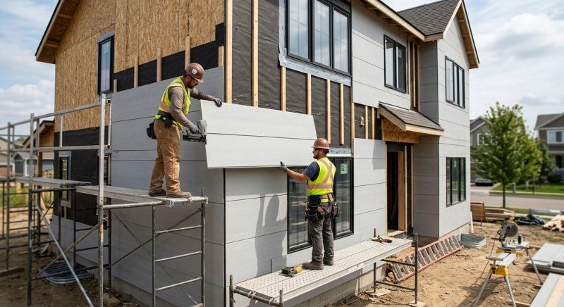 Cement Siding Installation in Madison, TN