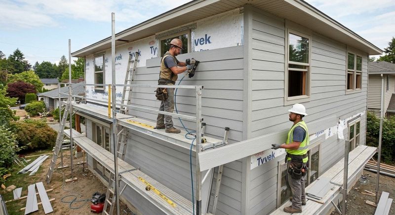 Cement Siding Installation in Madison, TN