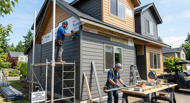 Composite Siding Installation in Goodlettsville, TN