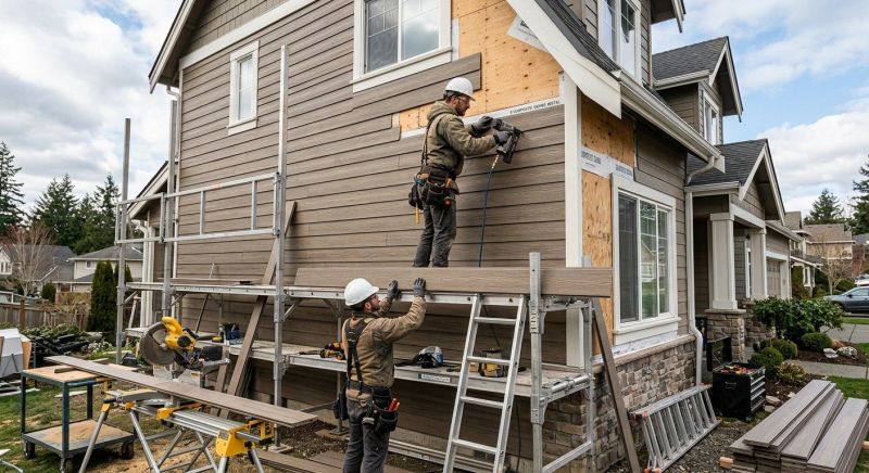 Composite Siding Installation in Ashland City, TN