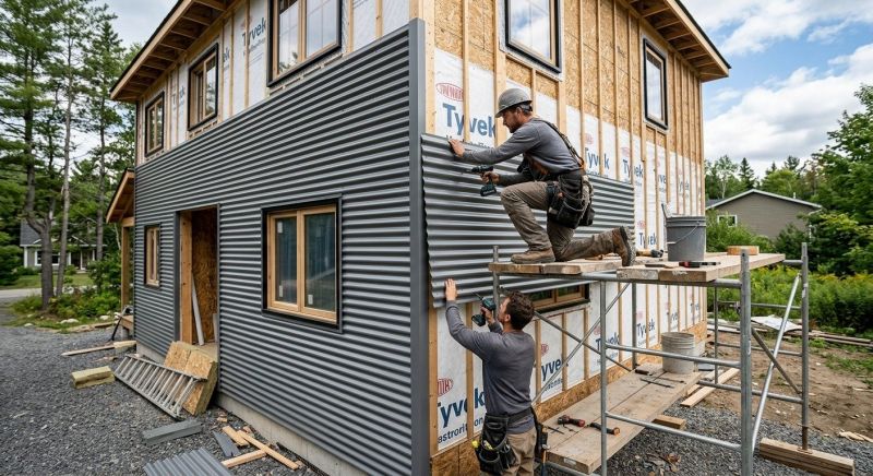 Corrugated Siding Installation in Ashland City, TN