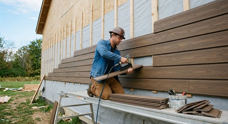 Faux Wood Siding Installation in Dickson County, TN
