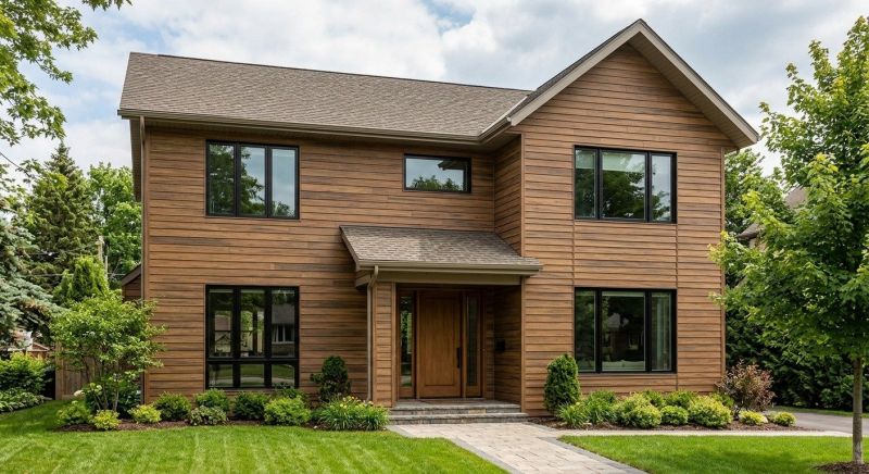 Faux Wood Siding Installation in Goodlettsville, TN