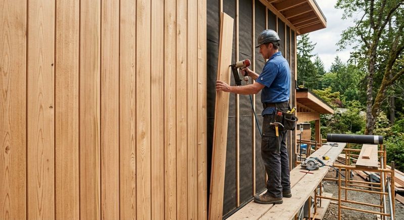 Faux Wood Siding Installation in Robertson County, TN