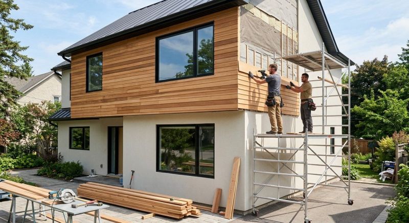 Faux Wood Siding Installation in Whites Creek, TN