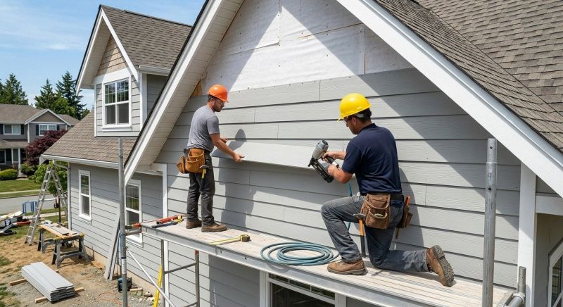 Fiber Cement Installation in Madison, TN