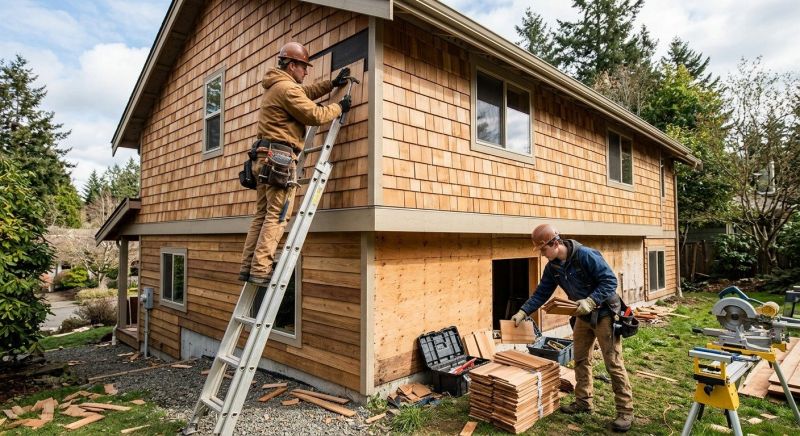 Hardwood Siding Installation in Cheatham County, TN
