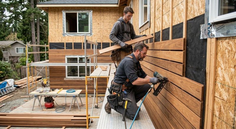 Hardwood Siding Installation in Dickson, TN