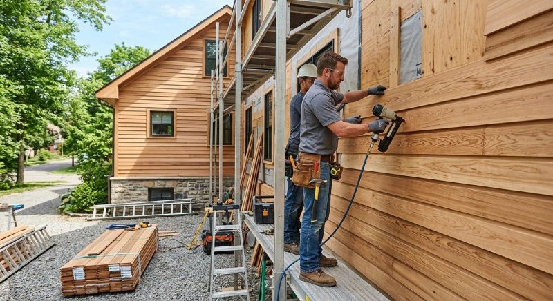 Hardwood Siding Installation in Greenbrier, TN