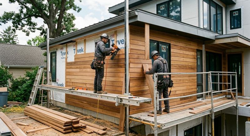 Hardwood Siding Installation in Whites Creek, TN