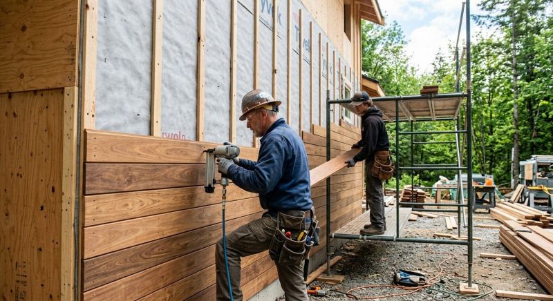 Hardwood Siding Installation in Whites Creek, TN