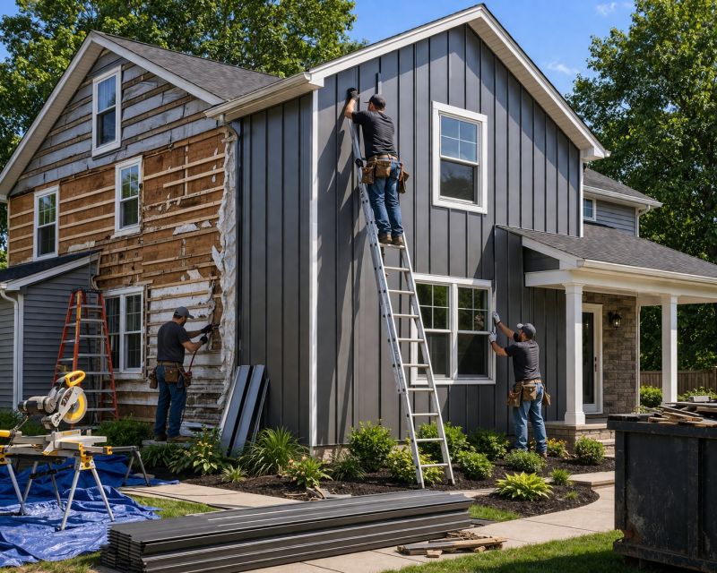 Horizontal Siding Installation in Ashland City, TN