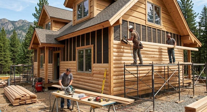 Log Siding Installation in Goodlettsville, TN
