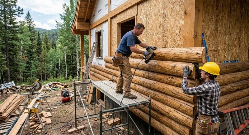 Log Siding Installation in Ashland City, TN