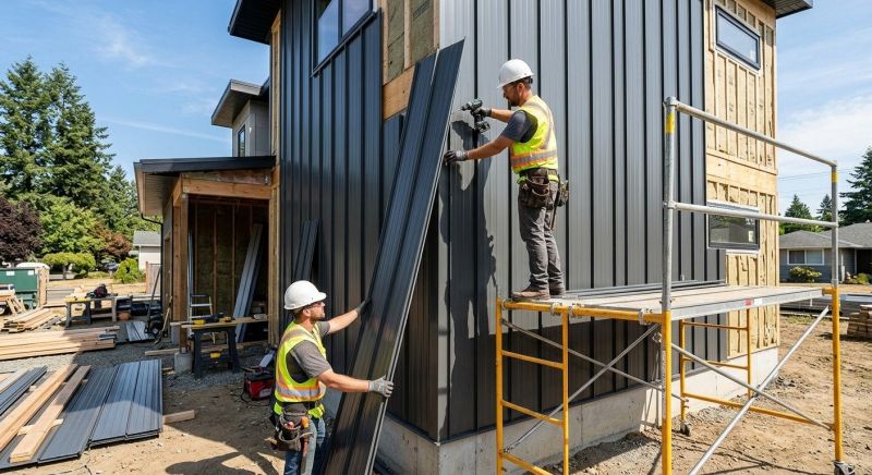 Metal Barn Siding Installation in Ashland City, TN