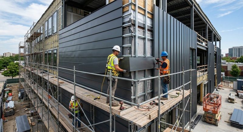 Metal Cladding Installation in Ashland City, TN
