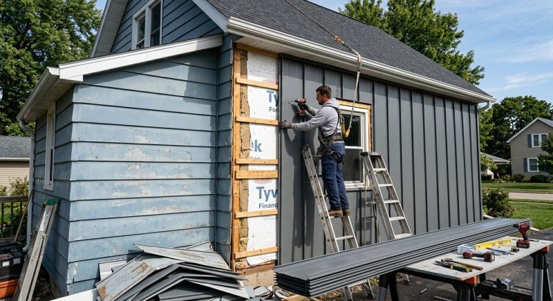 Metal Siding Installation in Fairview, TN