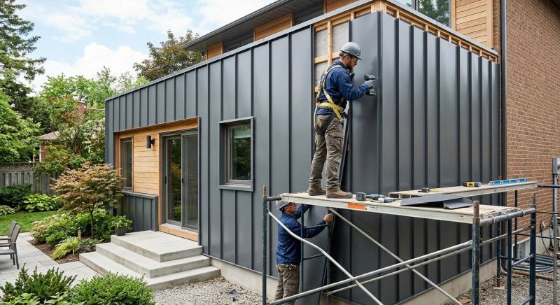 Metal Siding Installation in Ashland City, TN