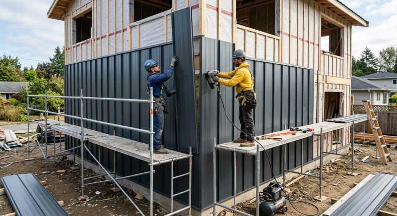Metal Siding Installation in Madison, TN