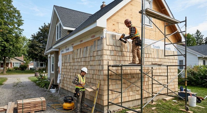 Shake Siding Installation in Madison, TN