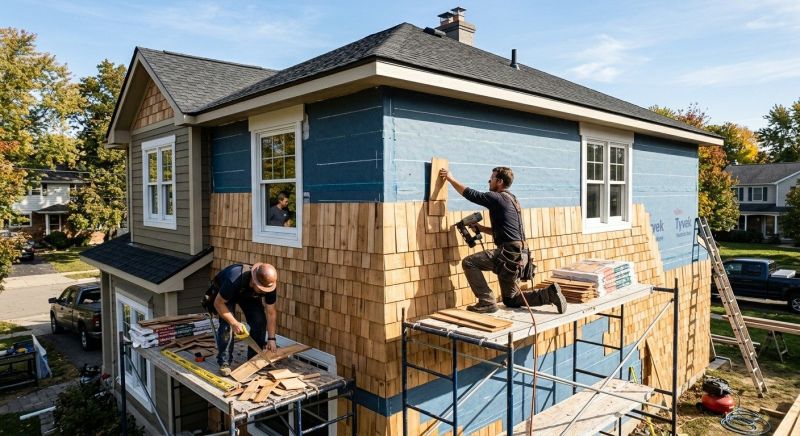Shingle Siding Installation in Ashland City, TN