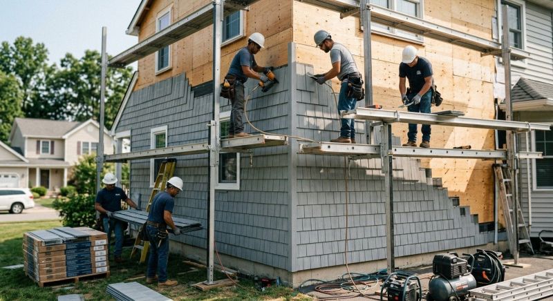 Shingle Siding Installation in Ashland City, TN