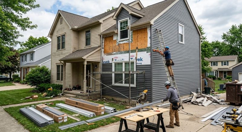 Vertical Siding Replacement in Ashland City, TN