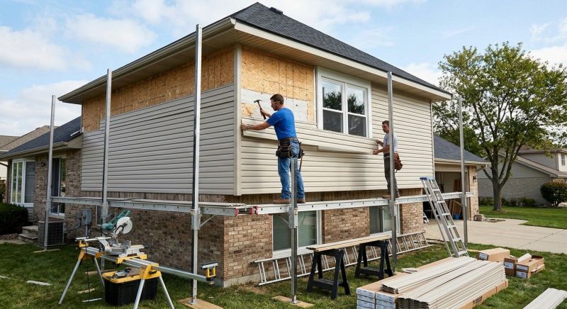 Vinyl Siding Installation in Madison, TN
