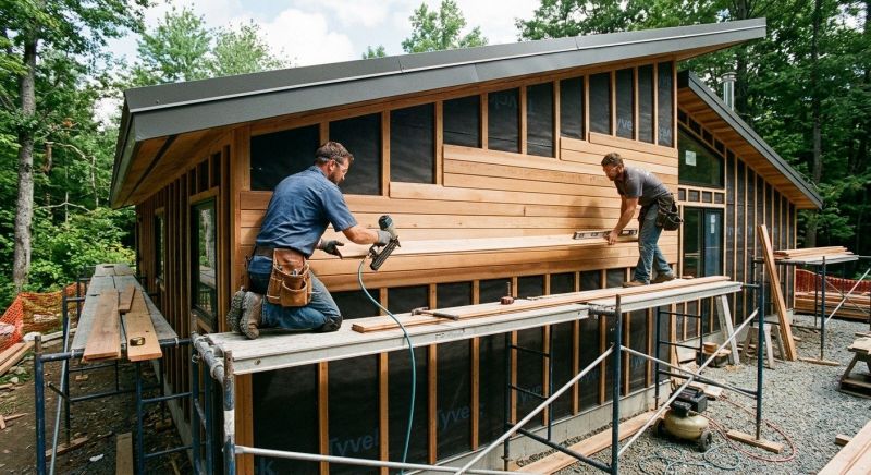 Wood Cladding Installation in Joelton, TN