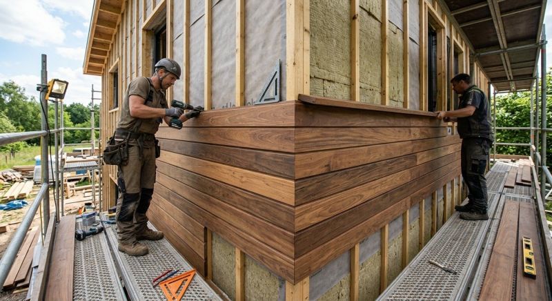 Wood Cladding Installation in Madison, TN