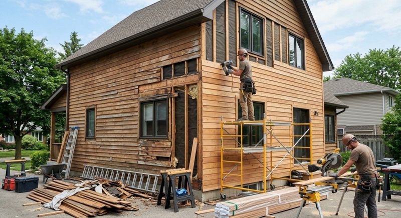 Wood Cladding Replacement in Ashland City, TN