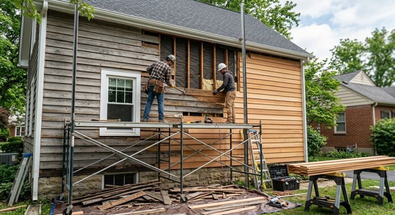 Wood Siding Replacement in Dickson County, TN